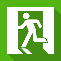 Basic fire safety awareness course icon